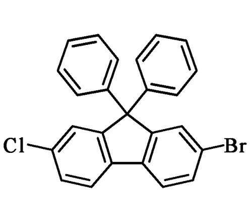 2-溴-7-氯-9,9'-二苯基-9H-芴