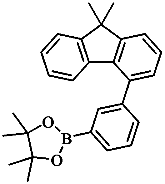 2-[3-(9,9二甲基-9H-芴-4-基)苯基]-4,4,5,5-四甲基-1,3,2-二氧硼烷