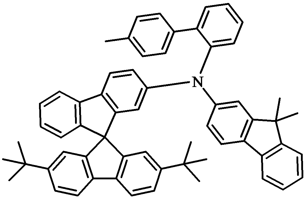 N-(9,9-二甲基-9H-芴-2-基)-N-(4'-甲基-[1,1'-联苯]-2-基)-2',7'-二叔丁基-9,9'-螺二芴-2-胺