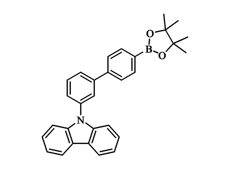 9-(4'-硼酸频那醇酯-[1,1'-联苯]-3-基)咔唑