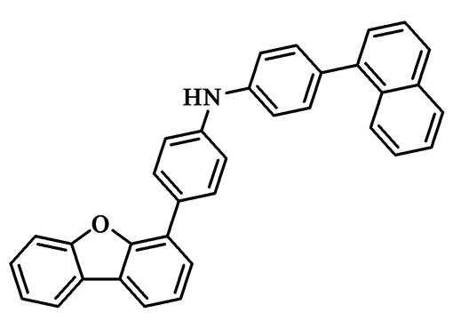 4-(4-二苯并呋喃)-N-[4-(1-萘基)苯基]苯胺