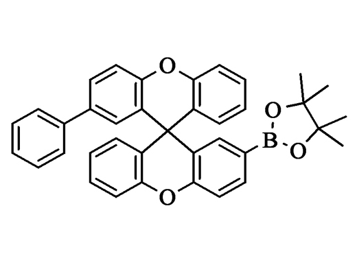 2-硼酸频那醇酯-2'-苯基-(9,9'-螺二[9H-氧杂蒽])