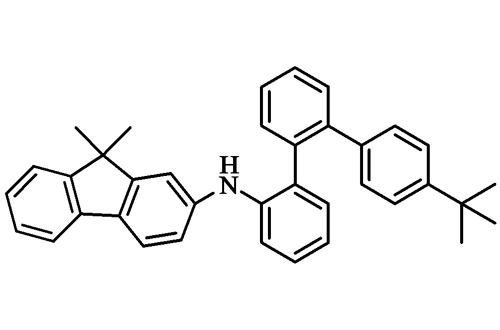 N-（4''-叔丁基-[1,1'2',1''-三联苯]-2-基)-9,9-二甲基-9H-芴-2-胺