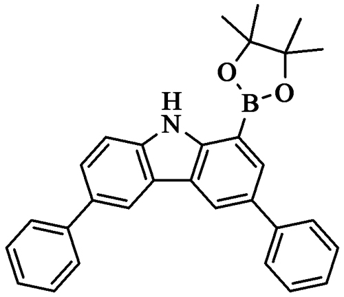 1-硼酸频那醇酯-3,6-二苯基咔唑